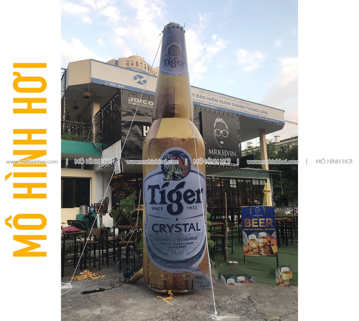 Mô hình hơi chai bia